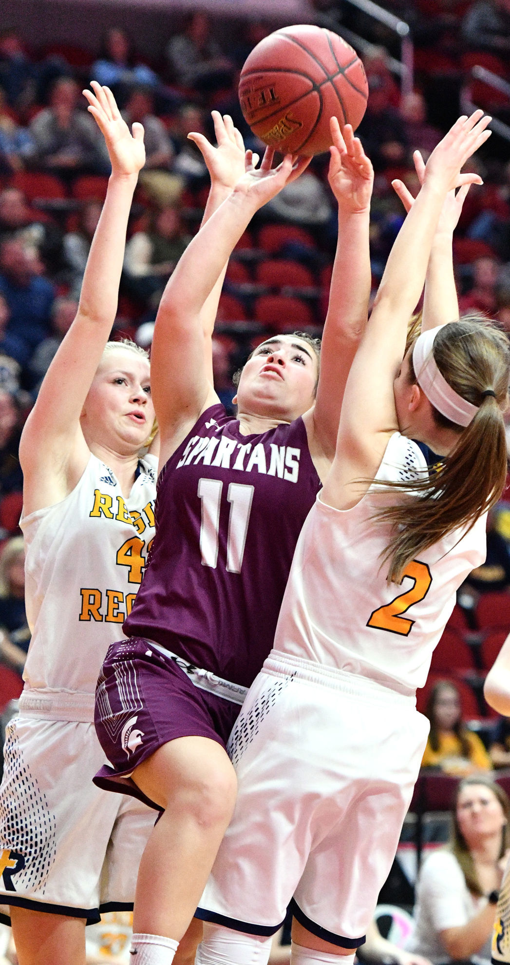 Grundy Center vs Iowa City Regina state basketball